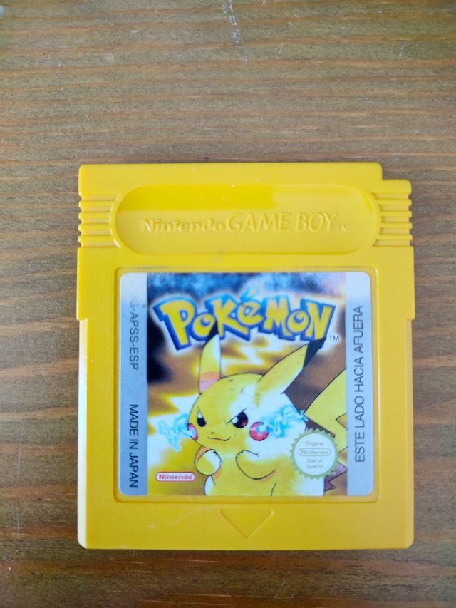 Pokemon Amarillo Game Boy Nintendo