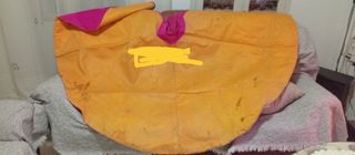 Capote de torear y muleta 