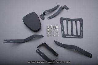 Soporte de baúl con Respaldo HONDA REBEL CMX 500