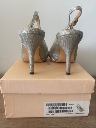 Zapatos Menbur Plataforma Talla 40