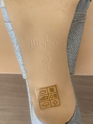 Zapatos Menbur Plataforma Talla 40