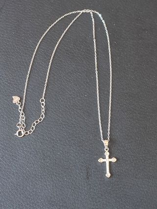 Collar Plata 925 Cruz