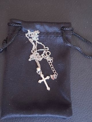 Collar Plata 925 Cruz