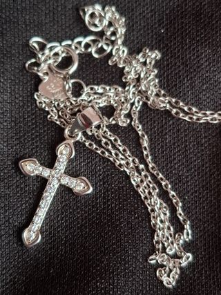 Collar Plata 925 Cruz