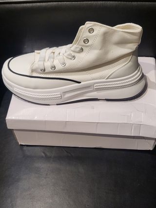 Playeras Blancas de Lona