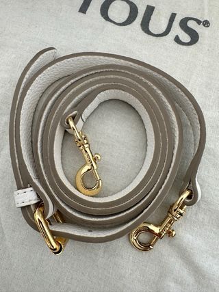 Bolso de piel Tous blanco