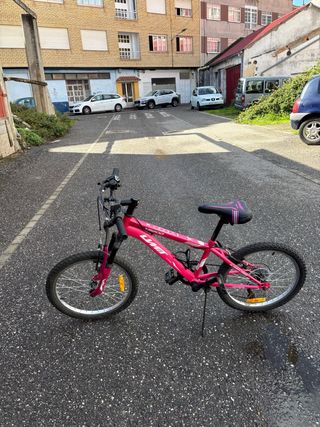 Bicicleta infantil rosa