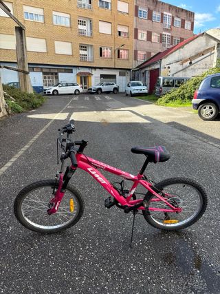Bicicleta infantil rosa