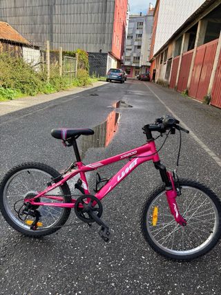 Bicicleta infantil rosa