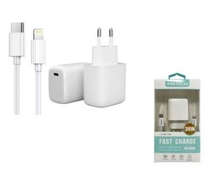 Cargador rápido 30W Tipo C-Iphone