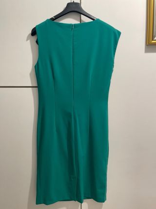 Vestitino Fly Girl verde con rouches