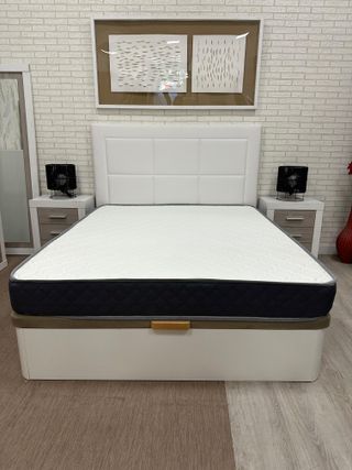 Cama Canapé + Colchón + Cabecero Nuevo 135X190