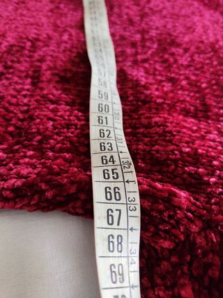 Maglione rosso curvy