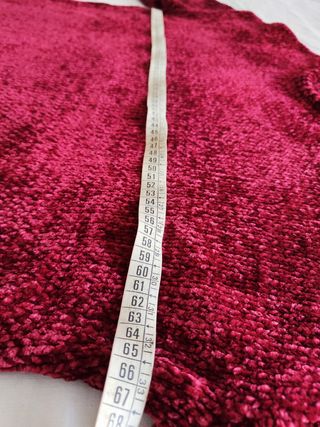 Maglione rosso curvy