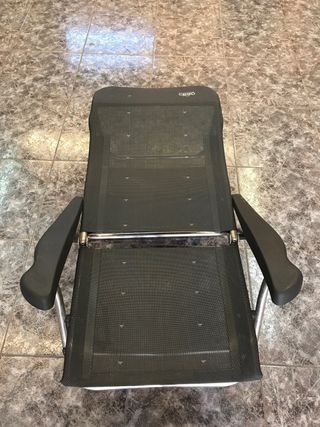 Silla de playa Crespo negra
