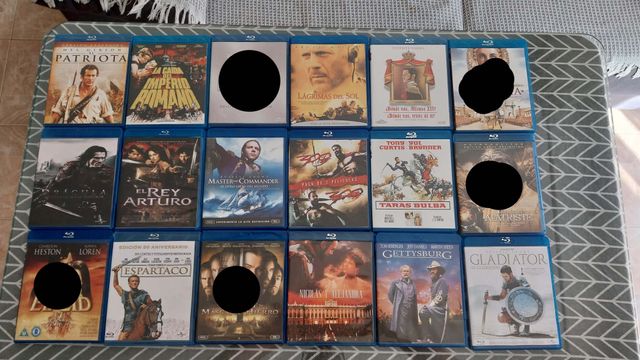 Colección Películas Blu-ray Drama, Historia, Guerr