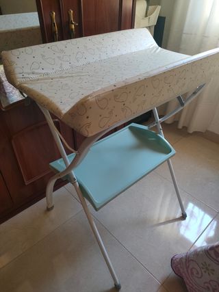 Bañera cambiador bebé ballenas