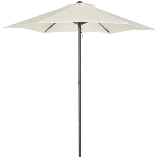 Ombrellone da Giardino 2x2m Rotondo con Palo Centr