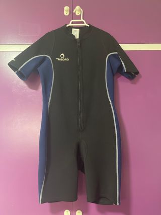 Neopreno Tribord Negro y Azul