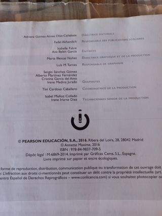 TropBien! 
Methode de francais
Libre de l'eleve