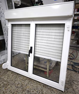 3 Ventanas Aluminio Abatibles 123 x 124,5