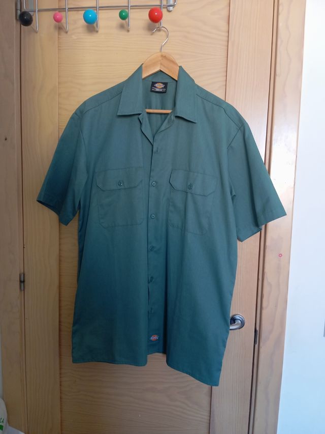 Camisa Dickies Verde Talla M