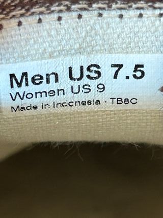Zapatillas Vans 40, Slip-On Príncipe de Gales