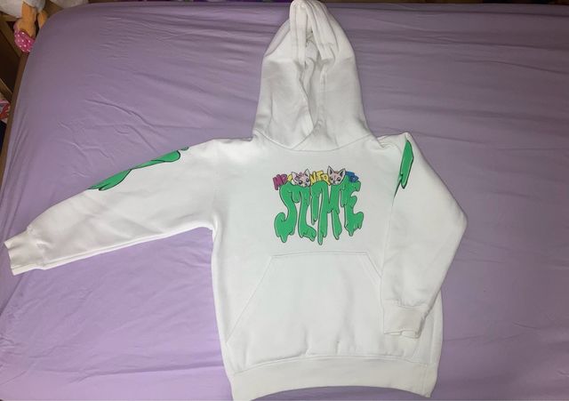 Felpa bianca Me contro Te