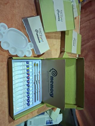 Pintura para tela Memory,12 colores.