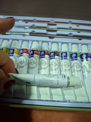 Pintura para tela Memory,12 colores.