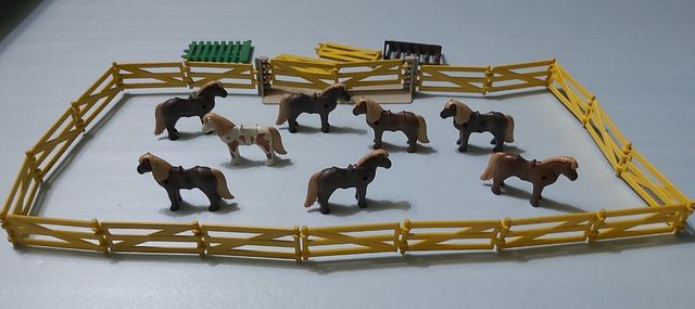 Playmobil Caballos y Vallas