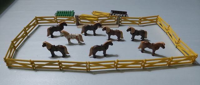 Playmobil Caballos y Vallas