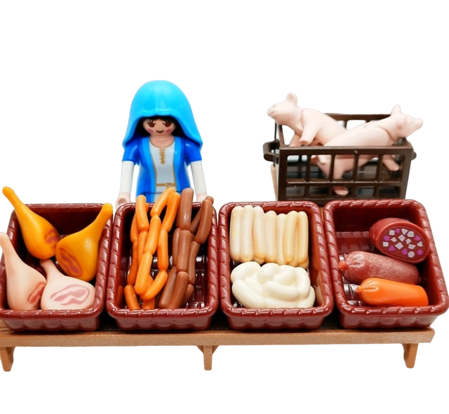 Embutid0s y Ques0s de playmobil