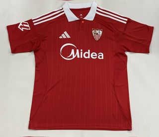 Camiseta de fútbol roja