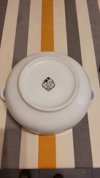 Sopera Santa Clara Porcelana Blanca
