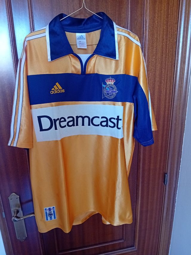 Camiseta Fútbol Deportivo Coruña Adidas talla L.