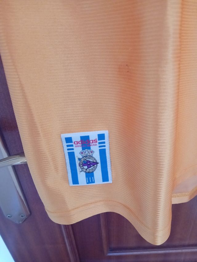 Camiseta Fútbol Deportivo Coruña Adidas talla L.