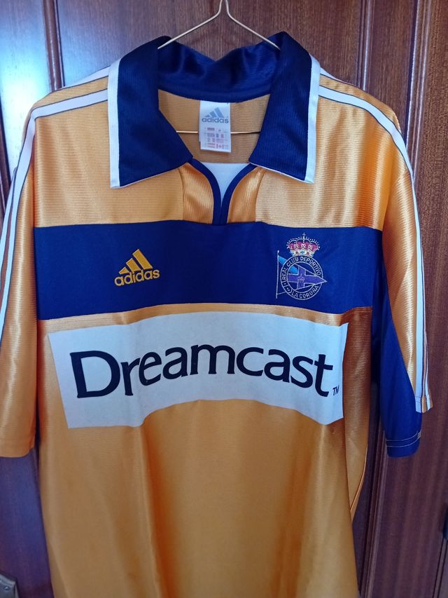 Camiseta Fútbol Deportivo Coruña Adidas talla L.