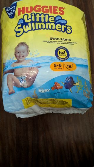 Huggies Little Swimmers Talla 3-4 y 5-6 (66 unid.)