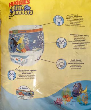 Huggies Little Swimmers Talla 3-4 y 5-6 (66 unid.)