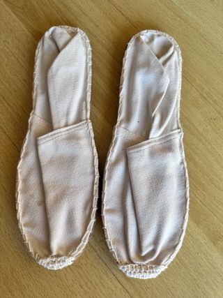 Alpargatas blancas mujer