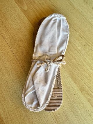 Alpargatas blancas mujer