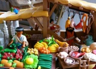 Pollería de playmobil