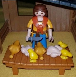 Pollería de playmobil