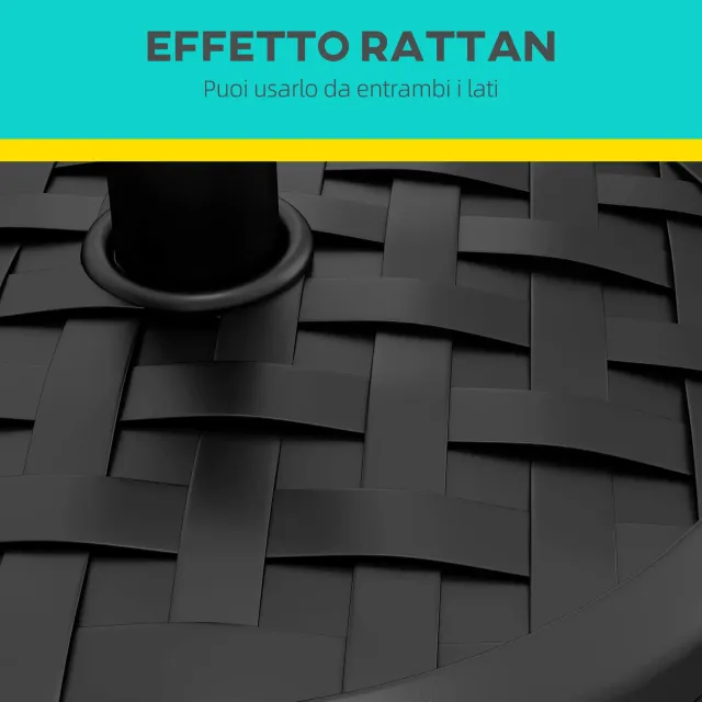 Base per Ombrellone da 18 kg con Manovell