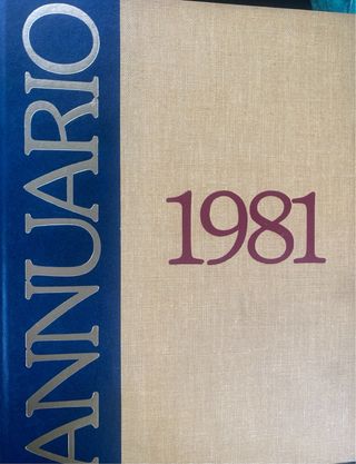 Enciclopedia Rizzoli – 7 volumi Annuari/Avveniment