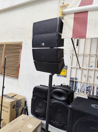 Subwoofer 1200w y 2 Arrays 600w