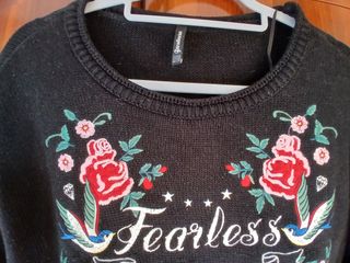 Jersey Stradivarius Negro Talla Única