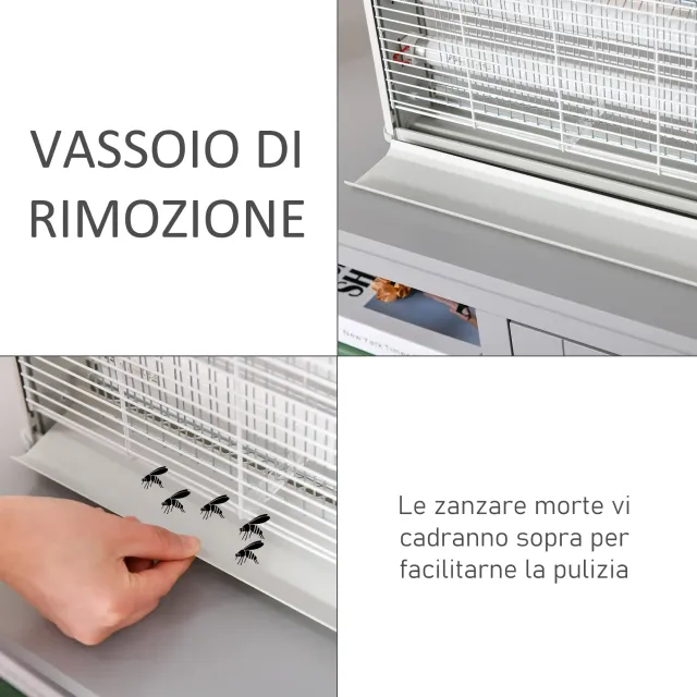 Elettroinsetticida da Esterno e Interno con Lampad