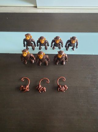 Playmobil Monos Marrones a 1€ unidad
